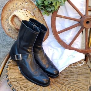 Salvatore Ferragamo Dressy wingtip ankle black Boots